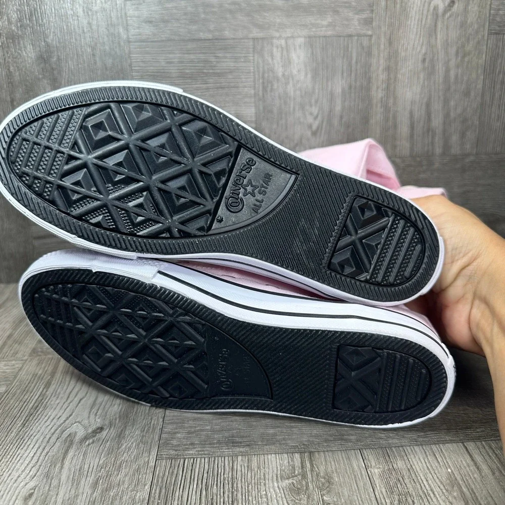 Converse XX-Hi Sneakers Youth 3 Pink Knee High Canvas Zip Up NEW